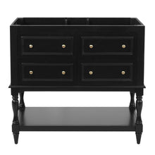 Load image into Gallery viewer, Modern Bathroom Vanity Cabinet With 4 Drawers

