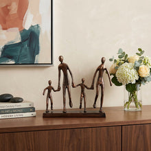 Load image into Gallery viewer, People Tabletop Sculpture - Copper
