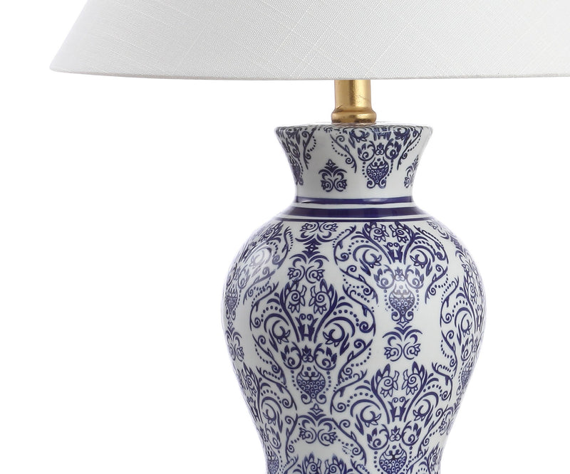 Novelty Table Lamps LED With Empire Shades (Set of 2) - Blue