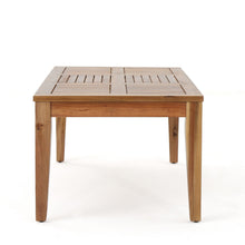 Load image into Gallery viewer, Ajuni - Rectangular Acacia Outdoor Coffee Table - Natural

