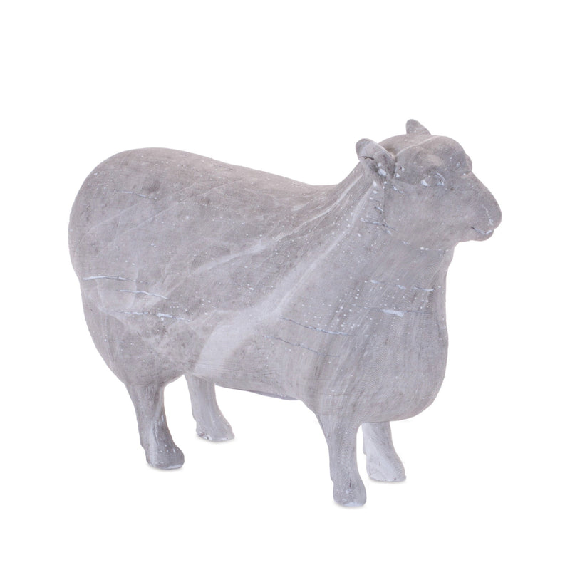 Polyresin Figurine (Set of 4) - Gray