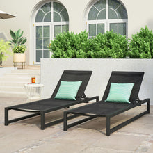 Load image into Gallery viewer, Venice - Classic Chaise Lounge With Adjustable Aluminum Frame
