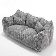 Load image into Gallery viewer, Comfortable Dual Beanbag Chair With High Resilience Foam Core For 2 People
