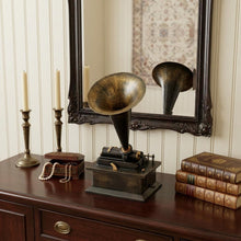 Load image into Gallery viewer, c1901 Edison Standard Phonograph Replica Sculpture - Brown
