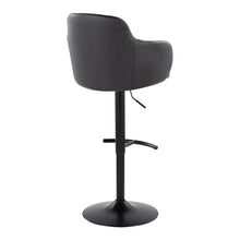 Load image into Gallery viewer, Boyne - Contemporary Adjustable Barstool With Swivel With Rounded T Footrest (Set of 2)
