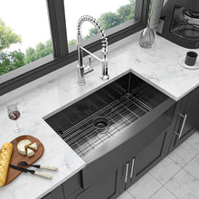 Load image into Gallery viewer, Farmhouse Kitchen Sink, Stainless Steel, Apron Front

