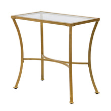 Load image into Gallery viewer, Metal Round End Table - Antique Nickel
