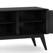 Load image into Gallery viewer, Draper - Handcrafted Mid Century Low TV Media Stand
