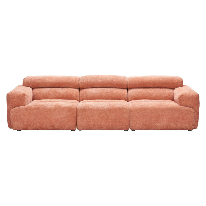 Manufactured Wood Sofa - Orange