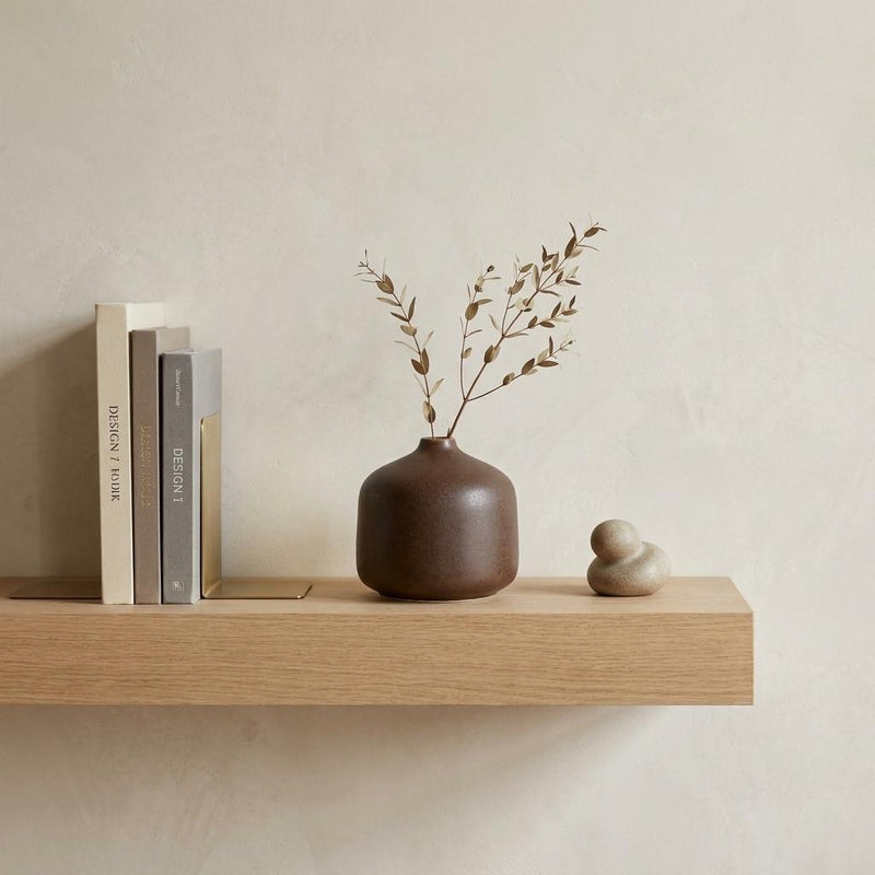 Ceramic Bud Table Vase - Brown