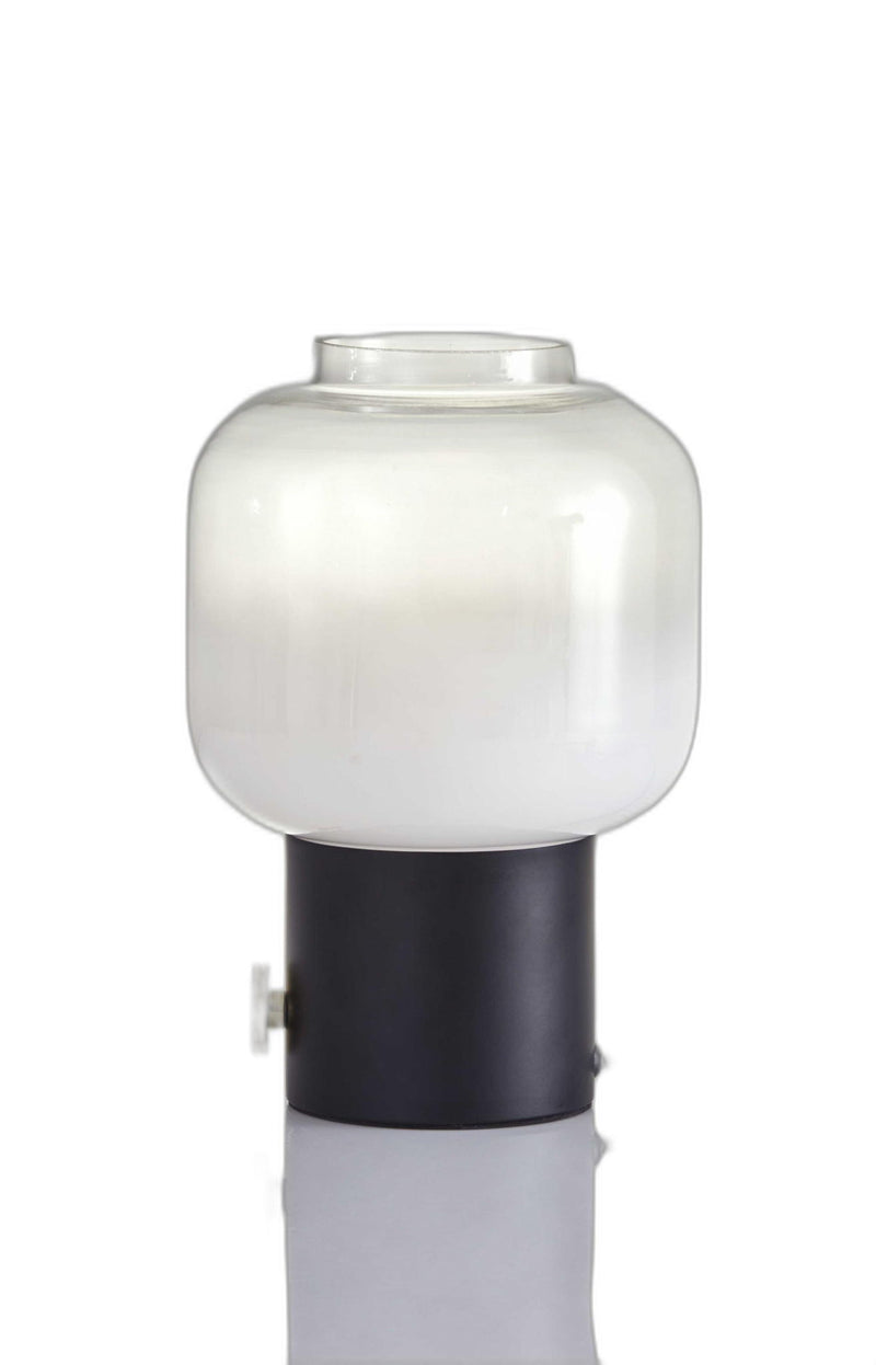 Mod Pod Glass Table Lamp - Black