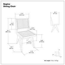 Load image into Gallery viewer, Regina - Handcrafted Dining Chair (Set of 2)
