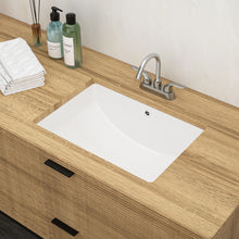Load image into Gallery viewer, Modern Ceramic Undermount Bathroom Sink With Overflow, High Quality
