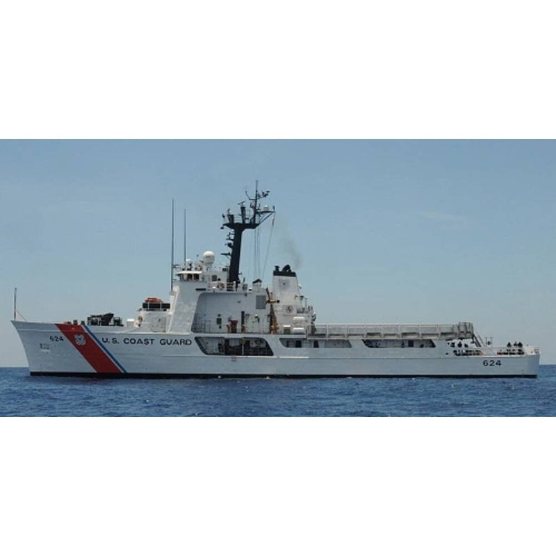 Hand Painted Model Boat (624406) - White