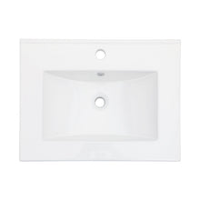 Load image into Gallery viewer, Premium Rectangular Vanity Top With Single Faucet Hole And Overflow
