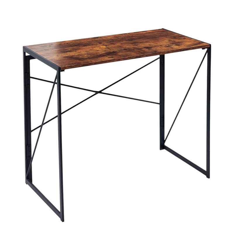 Computer Desk - Brown / Black