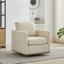 Load image into Gallery viewer, Square Upholstered Swivel Accent Chair

