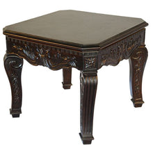 Load image into Gallery viewer, Wood Square End Table - Espresso
