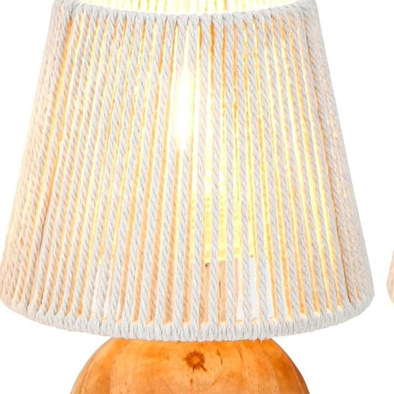 Novelty Desk Lamp With Novelty Shade - Brown