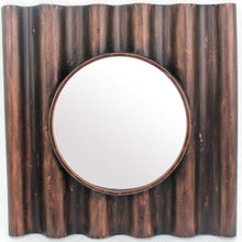 Load image into Gallery viewer, 24" Square Metal Framed Accent Mirror - Bronze
