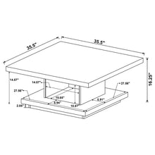 Load image into Gallery viewer, Square Coffee And End Table Set

