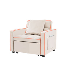 Load image into Gallery viewer, Modern 3 In 1 Sofa Bed Chair, Adjustable Recliner
