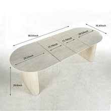 Load image into Gallery viewer, Extensible Table Leg For Dining - Ameican White Oak
