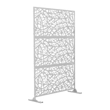 Load image into Gallery viewer, Three Panel Screen Room Divider (720158) - White
