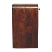 Load image into Gallery viewer, 24" Solid Wood One Drawer Nightstand - Chestnut
