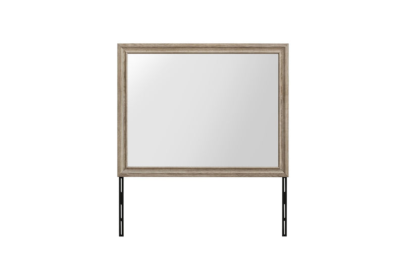 Wood Dresser Mount Framed - Natural