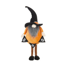 Load image into Gallery viewer, Standing Gnome With Gnome &amp; Holding Banner, For Halloween Decor
