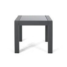 Load image into Gallery viewer, Cape Coral - Contemporary Side Table With Frosted Glass Top
