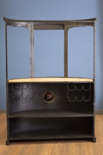 Load image into Gallery viewer, 18" X 70.5" X 49.5" London Tram Bar - Orange / Yellow
