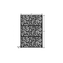 Load image into Gallery viewer, Three Panel Screen Room Divider (720048) - Black
