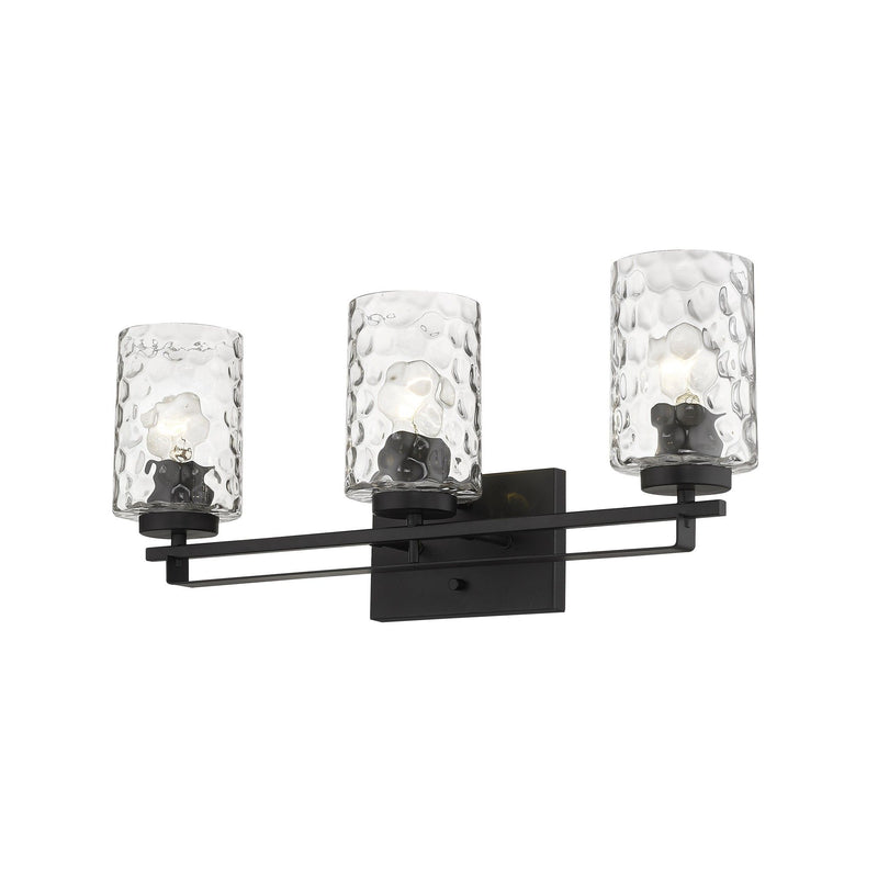 Livvy 3-Light Vanity - Matte Black
