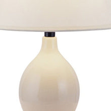 Load image into Gallery viewer, Contempo Bulb Ceramic Table Lamp - Beige
