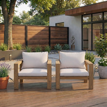 Load image into Gallery viewer, Stylish Outdoor Chair Set With Cushions For Garden (Set of 2)
