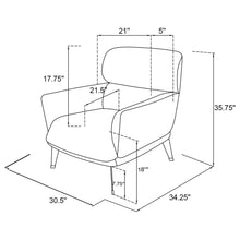 Load image into Gallery viewer, Fitzgerald - Accent Chair
