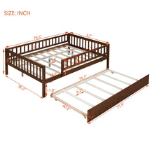Load image into Gallery viewer, Multi Functional Wooden Daybed Bed
