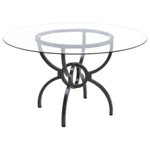 Load image into Gallery viewer, Marina - Round Dining Table - Gunmetal
