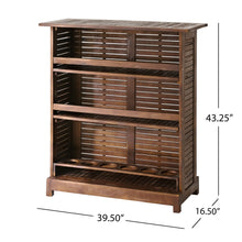 Load image into Gallery viewer, Riviera - Wood Bar Stylish Beverage Station Acacia Wood Compact - Brown
