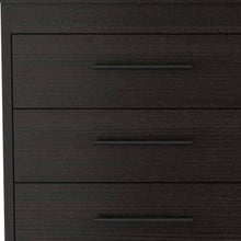 Load image into Gallery viewer, Six Drawer Wooden Double Dresser - Black
