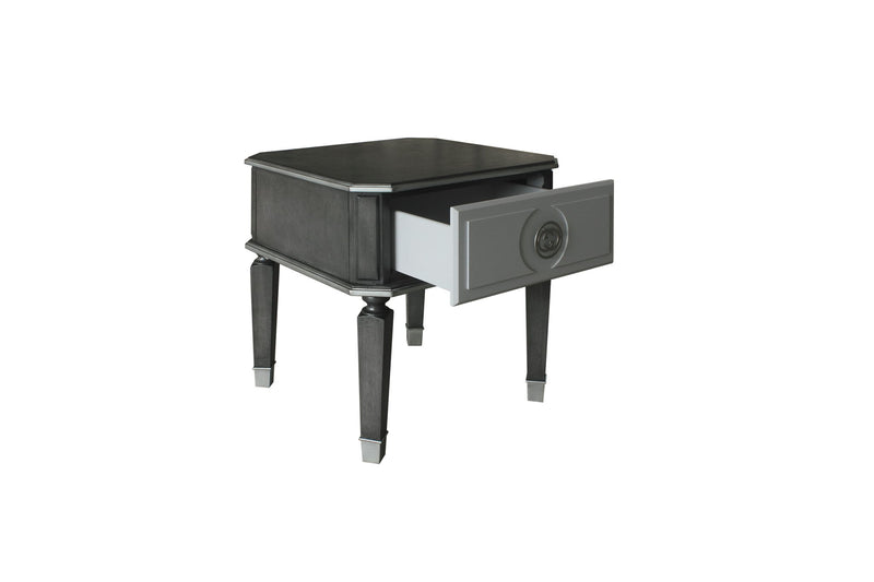 House Beatrice - End Table - Charcoal