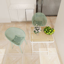 Load image into Gallery viewer, 2 Pack Lounge Chair Set &amp; Folding Square Table
