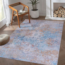 Load image into Gallery viewer, Maval - 8' X 10' Washable Area Rug - Yellow

