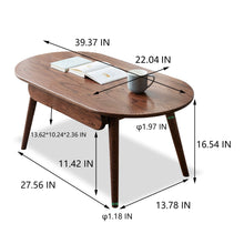 Load image into Gallery viewer, Capsule Centre Low Table With Drawers Coffee Table
