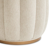 Load image into Gallery viewer, Camellia Field - Round Bench - Beige
