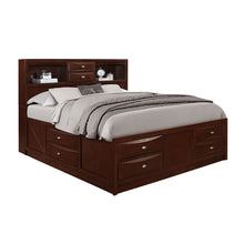 Load image into Gallery viewer, Lucille - 5 Piece Bedroom Set With Storage Drawers And Bookcase Headboard
