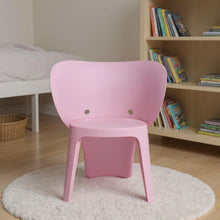 Load image into Gallery viewer, Contemporary Heavy Duty Plastic Juvenile Chairs (Set of 4) - Pink
