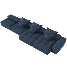 Load image into Gallery viewer, Modern Oversized Diy Combination Modular Sectional Sofa With Pillows
